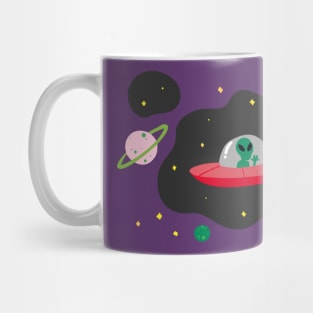 Alien ufo Mug